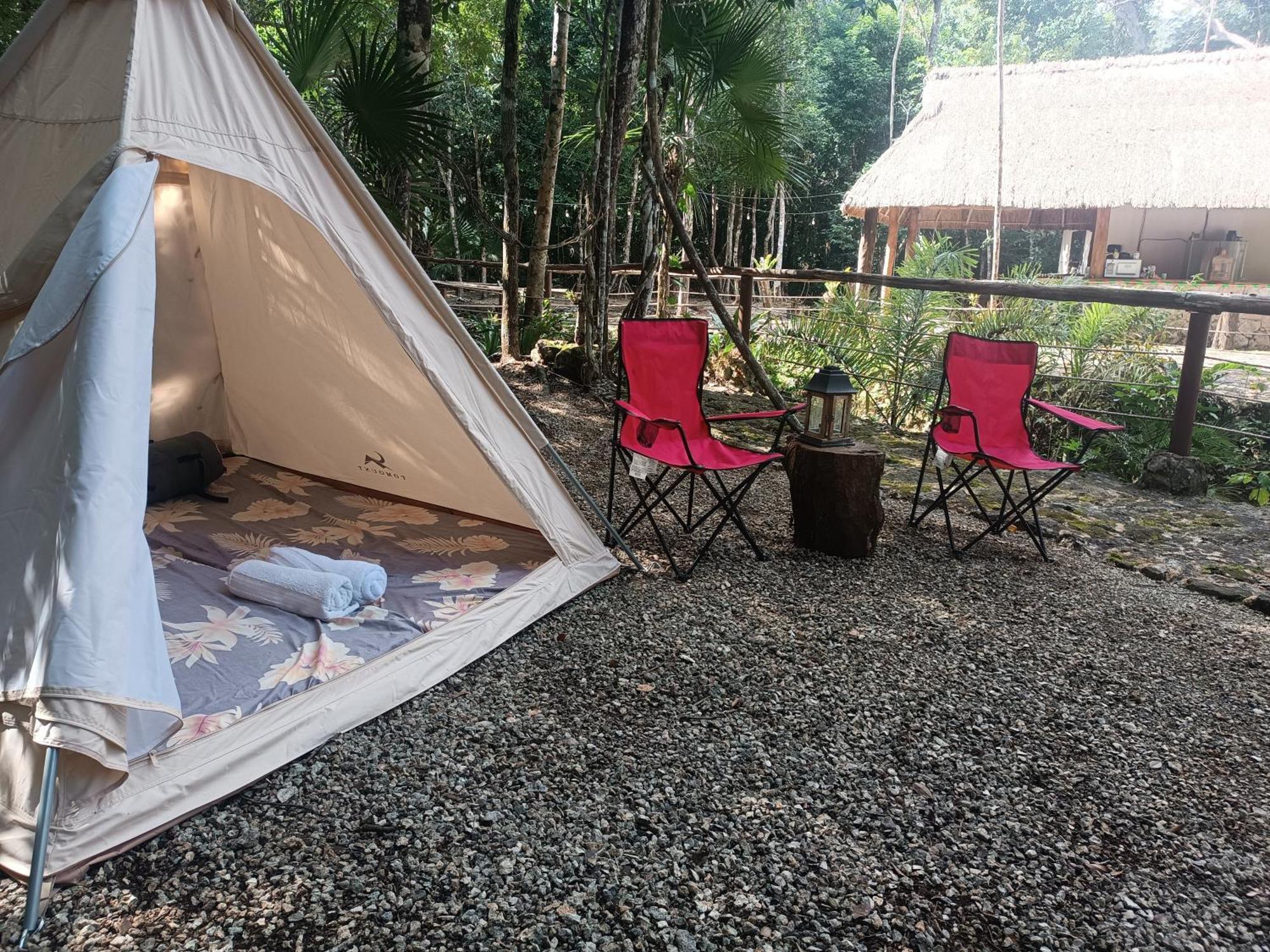 פוארטו מורלוס Cheel Lodge & Camping מראה חיצוני תמונה